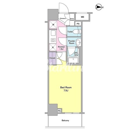 カッシア両国(CASSIA両国)の物件間取画像
